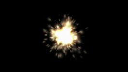 金色爆發(fā)粒子線條光線視頻素材