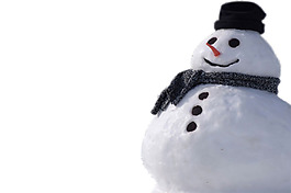 圣誕雪人圖片免摳png透明素材
