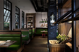 簡約室內(nèi)餐廳背景墻效果圖