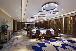 創(chuàng)意室內(nèi)餐廳吊頂裝修效果圖