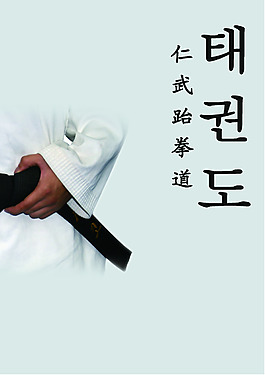 跆拳道海報設計