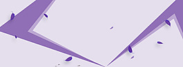 簡約彩色線條banner背景素材