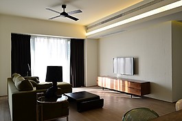 简约客厅电视柜装修效果图