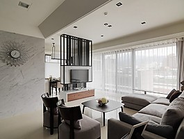 简约客厅窗户装修效果图