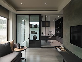 簡(jiǎn)約客廳電視背景裝修效果圖