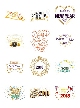 2018狗年多樣字體藝術(shù)字設(shè)計(jì)33