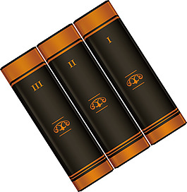手繪幾何書本元素
