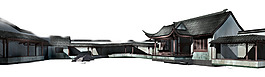 手繪復(fù)古建筑元素