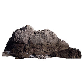 立體質感假山元素