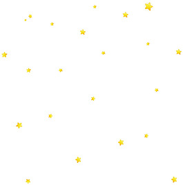 手繪星星顆粒元素