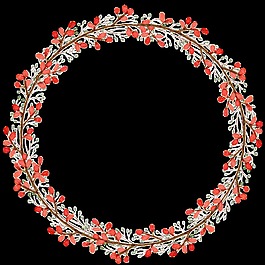 婚禮花環(huán)透明裝飾素材
