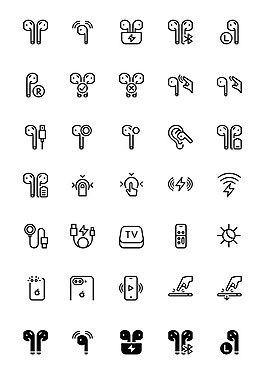 蘋果手機和平板電腦圖標sketch素材