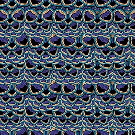爱心花纹矢量素材