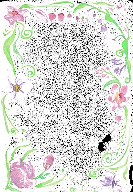 藤蔓邊框png透明素材