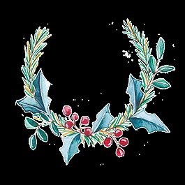 平和花圈透明素材