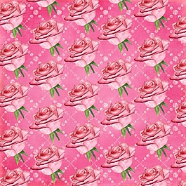 粉紅花束png透明素材