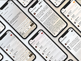 iOS12郵件應用設計Sketch素材