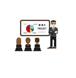 卡通商務矢量素材分享會