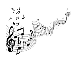 矢量音符符圖案