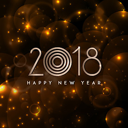 精美2018夢幻泡泡海報素材