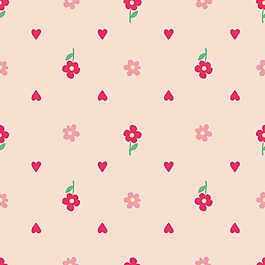 花樣模板矢量素材