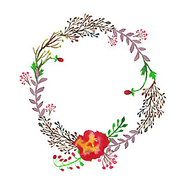 精美花圈裝飾素材