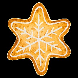 時(shí)尚雪花透明素材