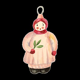 可愛掛件透明素材