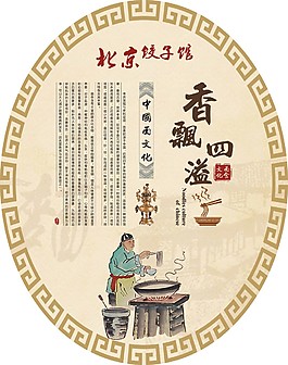 餃子館-面條海報