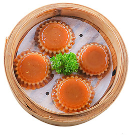 中國風蒸煮食物元素