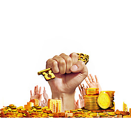 財(cái)富金幣鑰匙元素
