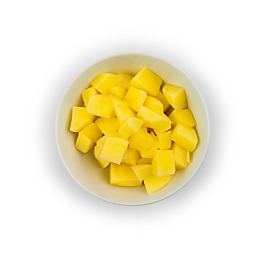 碗里的新鮮美味芒果粒psd源文件