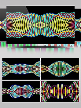 高科技生物分子結(jié)構(gòu)視頻素材