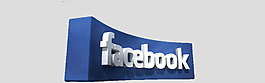Facebook立體標志摳psd透明素材