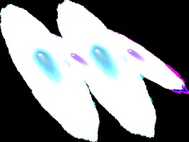 裝飾炫光png透明素材