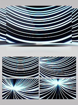 白色線條視頻視頻素材