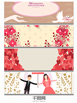 唯美玫瑰花瓣婚禮背景