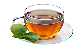 小清新綠茶元素