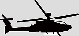 軍用直升機(jī)圖片免摳psd透明素材