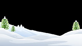 圣誕節(jié)雪地節(jié)日元素設(shè)計(jì)
