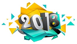 手繪幾何2018元素