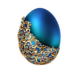 金色花紋金蛋元素