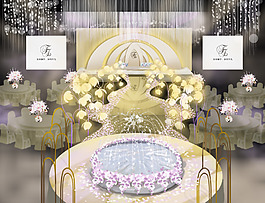 婚禮效果圖
