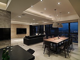 現(xiàn)代客廳壁燈室內(nèi)裝修JPEG效果圖