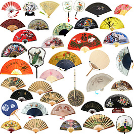 中國(guó)風(fēng)扇子免扣元素