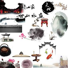 中國風(fēng)工藝品裝飾元素