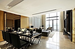 瓷磚餐廳現(xiàn)代效果圖