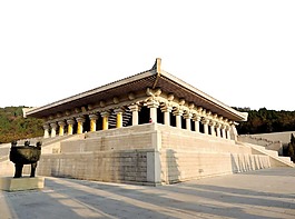 古风阁楼建筑png元素素材