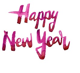 新年快樂png元素素材