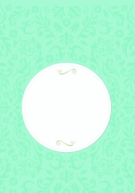 小清新花紋背景模版